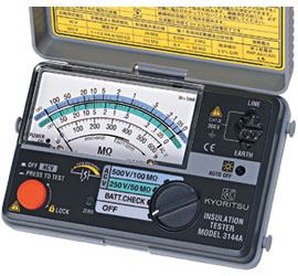 Picture of Analogue Insulation / Continuity Tester Kyoritsu - 3146