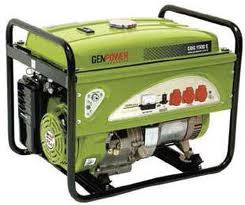 Picture of Gasoline Portable Generators Genpower 8 KVA 230V - GBG 8000E