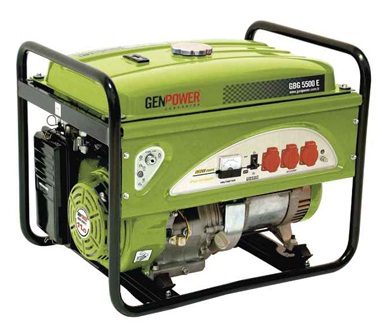 Picture of Gasoline Portable Generators Genpower 12 KVA 230V - GBG 12000 ME