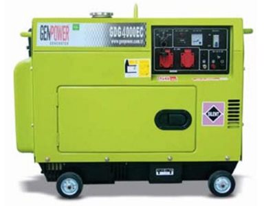 Picture of Diesel Portable Generators Genpower 4 KVA 230V - GDG4000EC