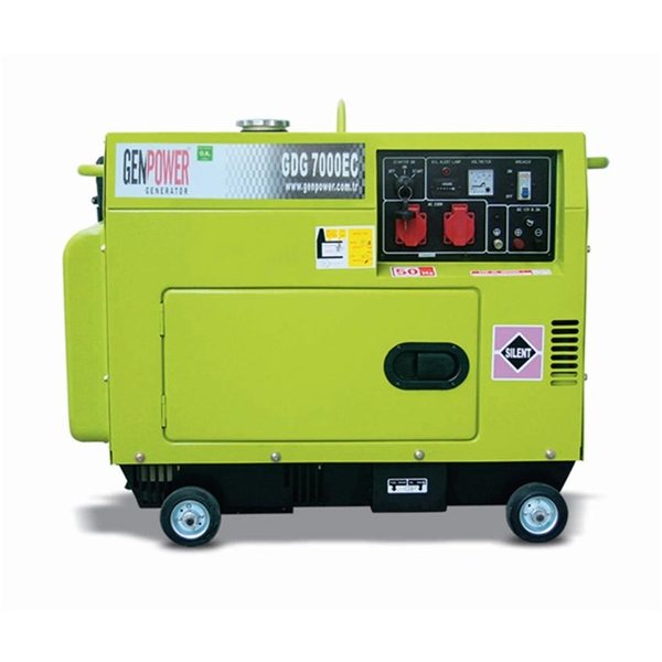 Picture of Diesel Portable Generators Genpower 7 kVA 230V - GDG7000ECS