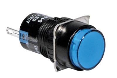 Picture of Đèn báo màu xanh da trời Ø16 IDEC AL6M-P4S