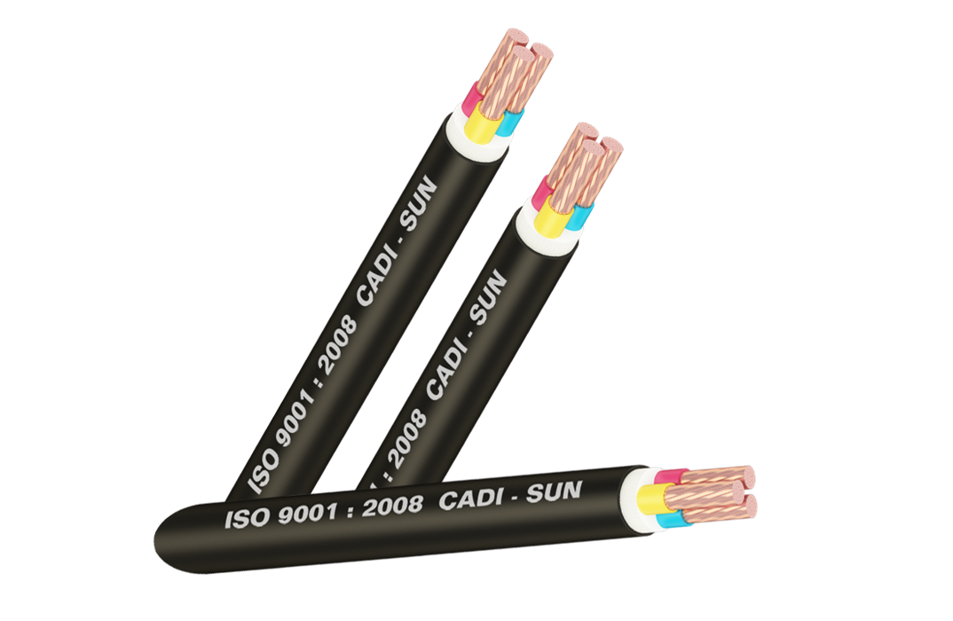 Picture of Cáp đồng 3 lõi bọc cách điện PVC vỏ bọc PVC/CVV3x25 - Cadisun