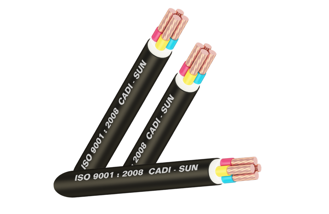 Picture of Cáp đồng 4 ruột bọc cách điện PVC vỏ bọc PVC/CVV4x240 - Cadisun