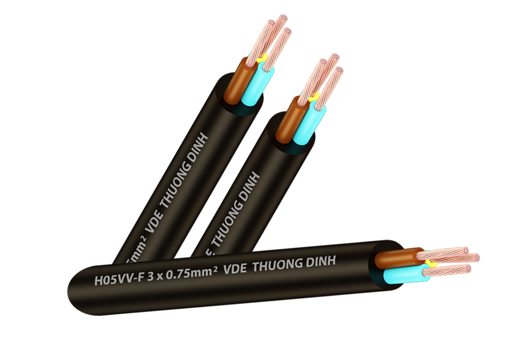 Picture of Dây mềm tròn 2 lõi H05V2V2-F_ 2x1.5 - Cadisun