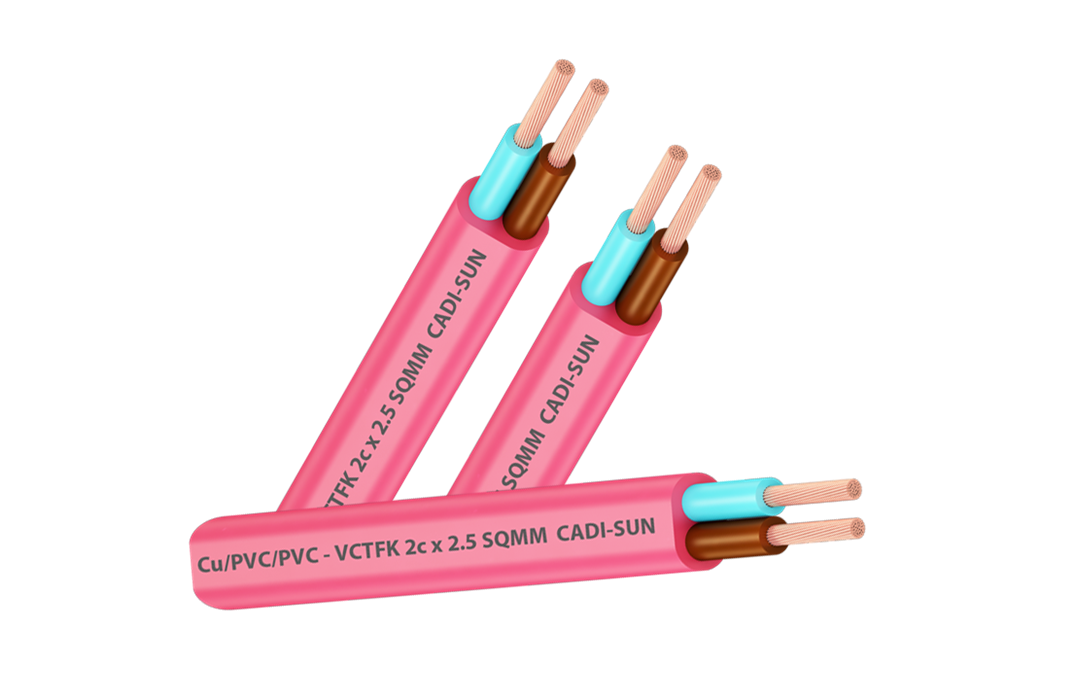 Picture of Dây đôi mềm dẹt VCTFK 2x1.0 - Cadisun