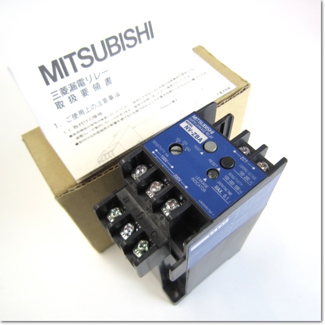 Picture of Rơ le chống rò điện tiếp đất Mitsubishi NV-ZBA