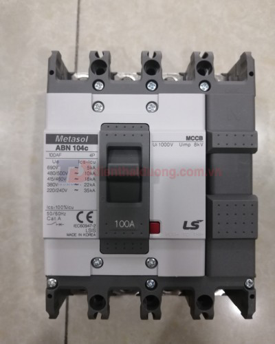 Picture of Cầu dao tự động LS 4 pha ABN104c 100A 22KA