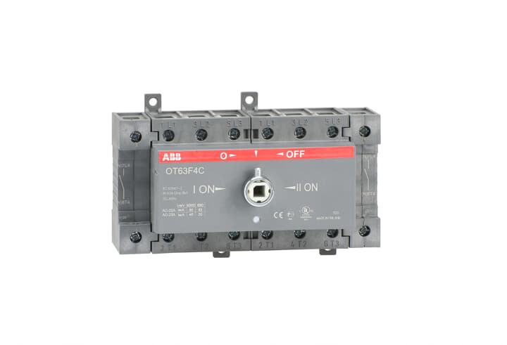 Picture of Bộ chuyển nguồn bằng tay ABB - 4P - OT63F4C