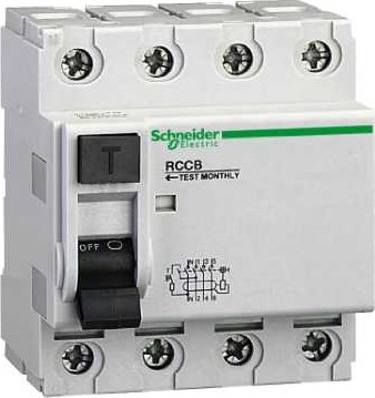 Picture of Aptomat Chống Giật RCCB 4P 100A 300MA S EUROPEAN Schneider 23059