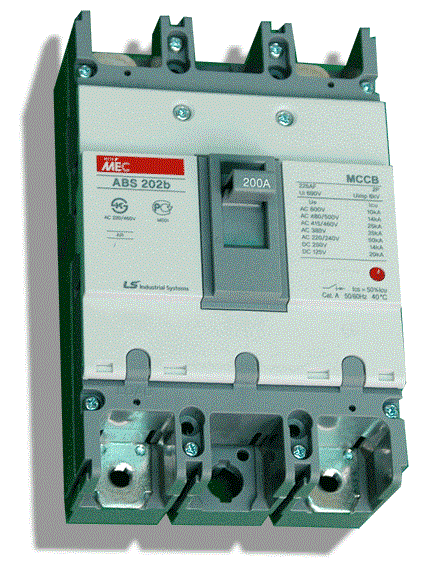 Picture of Cầu dao tự động cắt dòng rò Mccb LS 2 cực 225A 35kA - ABE202b