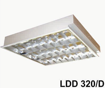 Picture of Máng đèn phản quang loại âm trần LDD 320/D - Duhal