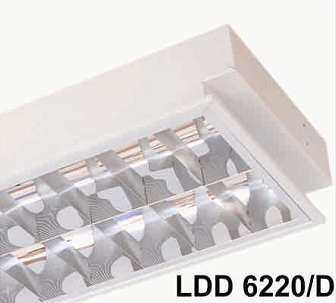 Picture of Máng đèn phản quang loại âm trần LDD 6220/D - Duhal