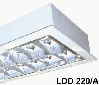 Picture of Máng đèn phản quang loại âm trần LDD 220/A - Duhal