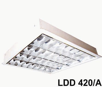 Picture of Máng đèn phản quang loại âm trần LDD 420/A - Duhal