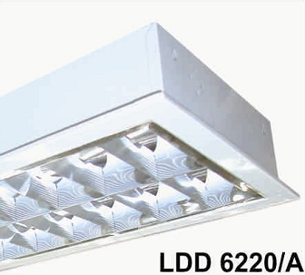Picture of Máng đèn phản quang loại âm trần LDD 6220/A - Duhal