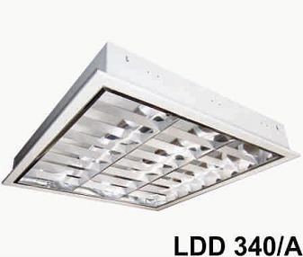 Picture of Máng đèn phản quang loại âm trần LDD 340/A - Duhal
