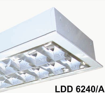 Picture of Máng đèn phản quang loại âm trần LDD 6240/A - Duhal