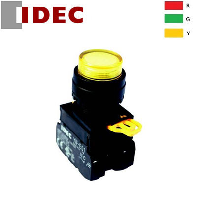 Picture of Đèn báo vòm màu xanh da trời Ø22 IDEC YW1P-2EQ4S