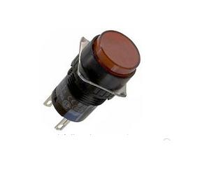 Picture of Đèn báo vòm màu hổ phách phi 22 IDEC YW1P 6V AC/DC