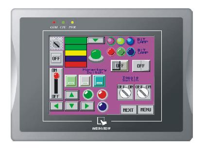 Picture of MT506S touch screen HMI WEINTEK 5.7" Inch