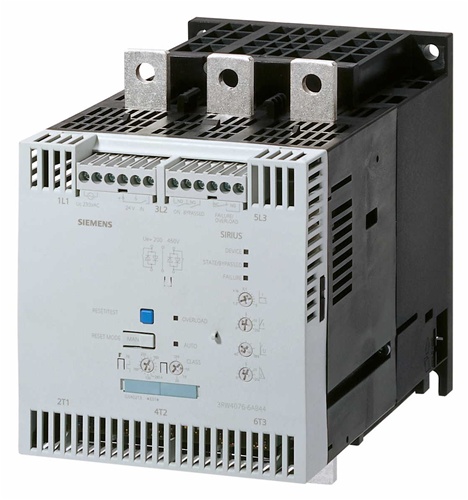 Picture of Bộ khởi động mềm Siemens 3RW4073-6BB44 AC/DC 110 - 230V 230A 132KW 200V ~ 460V