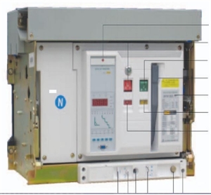 Picture of  Máy Cắt ACB Draw out 4 cực 800A HNW3-1600/4P-800A