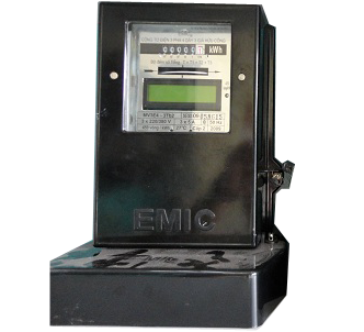 Picture of Công tơ cơ điện từ 3pha 3 giá 5A, CL2 Emic