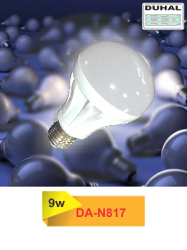 Picture of Bóng LED Duhal 9W đường kính 78mm cao 123mm DA-N817