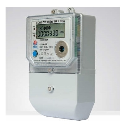 Picture of Công tơ điện 1 pha 3 giá Emic 10/40A 220V - CE14MGs
