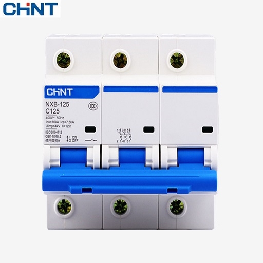 Picture of Cầu dao tự động dạng tép MCB Chint NXB-125-3P-100A 10KA 240-415V