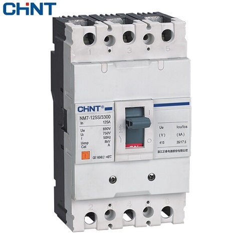 Picture of Cầu dao tự động dạng khối MCCB Chint NM7-400S-315 35KA 3P 415-690V