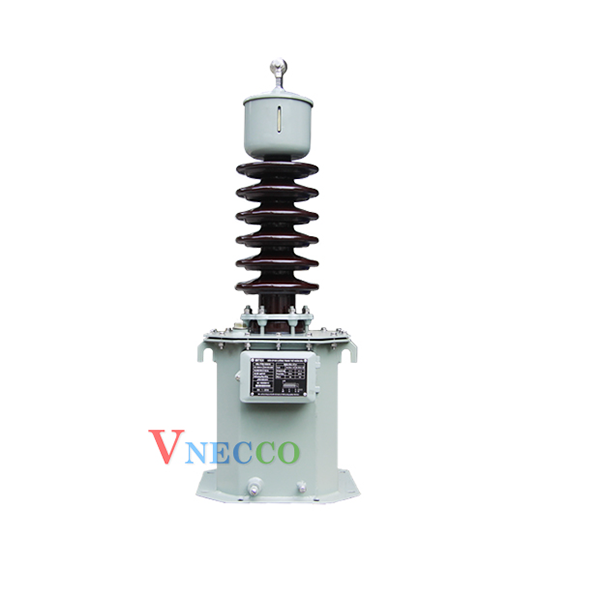 Picture of Biến áp cấp nguồn trung thế 1 pha 1 sứ ngâm dầu ngoài trời 24kV MITEX - Kiểu : PT22-ISND1N