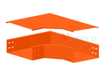 Picture of Cút máng 90 độ ngang không đột lỗ mạ kẽm FBTF3G200