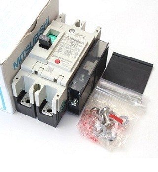 Picture of Cầu dao khối MCCB cắt ngắn mạch cao Mitsubishi H/L NF125-HGV 4P 75kA 20-25A