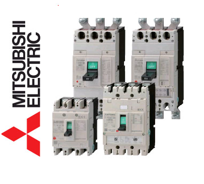 Picture of Cầu dao khối MCCB cắt ngắn mạch cao Mitsubishi H/L NF160-LGV 4P 50kA 125-160A