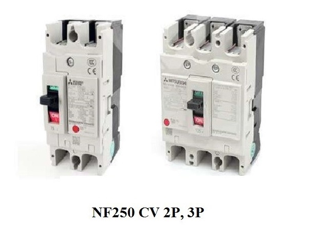 Picture of Cầu dao khối MCCB cắt ngắn mạch cao Mitsubishi H/L NF250-HV 4P 75kA 175A