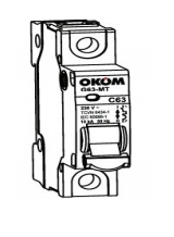 Picture of Aptomat MCB AG0631 C20 VINAKIP 