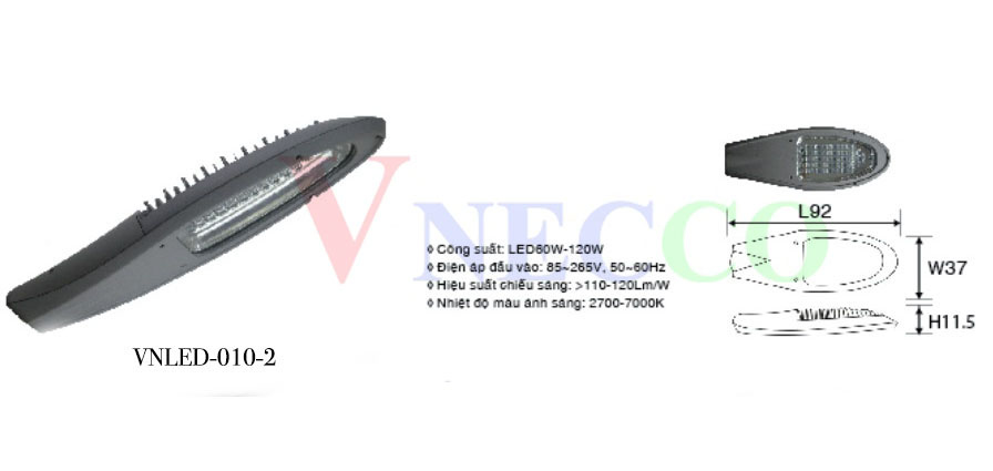 Picture of Đèn đường Led VN-Led 010.2 - 120W
