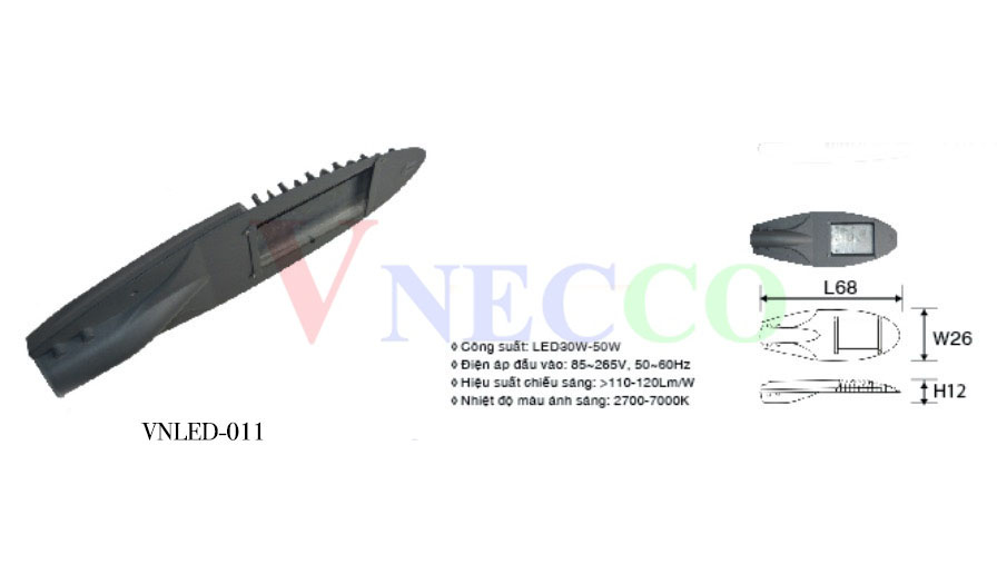 Picture of Đèn đường Led VN-Led 011 - 50W