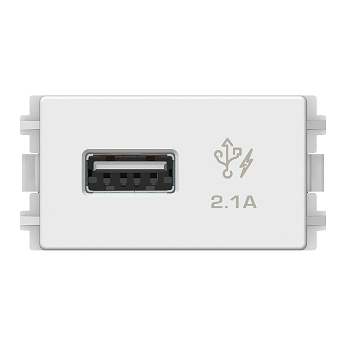 Picture of 1 Cổng 2, 1A USB, Size 1M, Màu Trắng