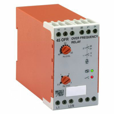 Picture of Rơle bảo vệ cao tần số cho máy phát điện 45OFR