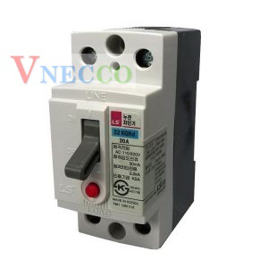 Picture of Cầu dao tự động cắt dòng rò Rcbo LS 32KGRc 15A 15mA 0.03S