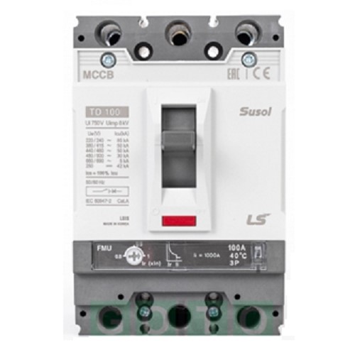 Picture of Aptomat MCCB LS TD100H FTU 3P 80A