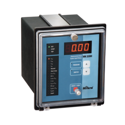 Picture of Rơle bảo vệ kết hợp quá dòng và chạm đất Mikro MK2200-240AD