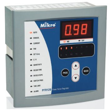 Picture of Bộ điều khiển tụ bù 8 cấp 220VAC mặt 144x144 Mikro PFR80-220-50
