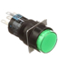 Picture of Nút nhấn có đèn màu xanh lá cây Ø16 IDEC AL6M-M24G