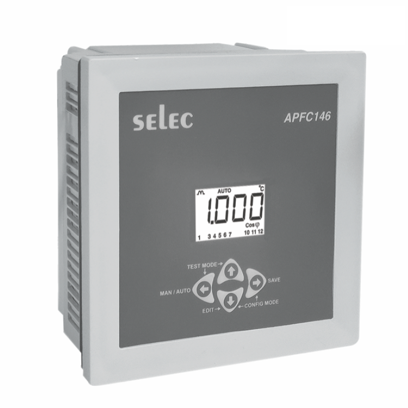 Picture of Bộ điều khiển tụ bù 12 cấp APFC146-112 (144X144) - copy