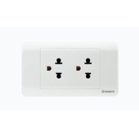 Picture of Ổ cắm công tắc Sê-ri Zenlock 2 ổ cắm 3 chấu 16A ZLUE2