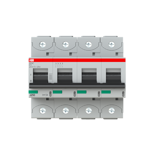 Picture of ABB MCB - S804C-C13 - 2CCS884001R0134